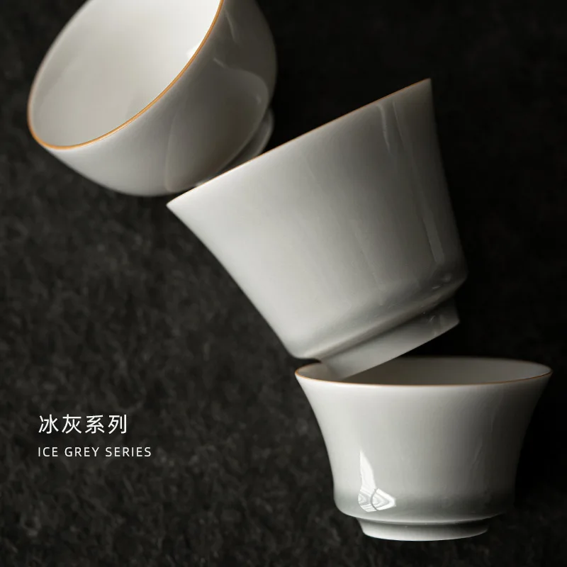 Eis Grau Glasur Tasse Japanisc – Japanese Pottery Bewertung und Preis