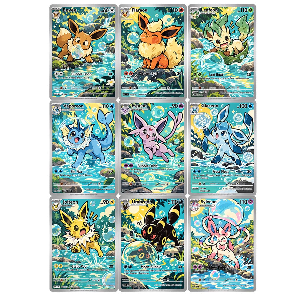 9-teiliges Set DIY-Sammelkarte – Japanese Fan Bewertung und Preis