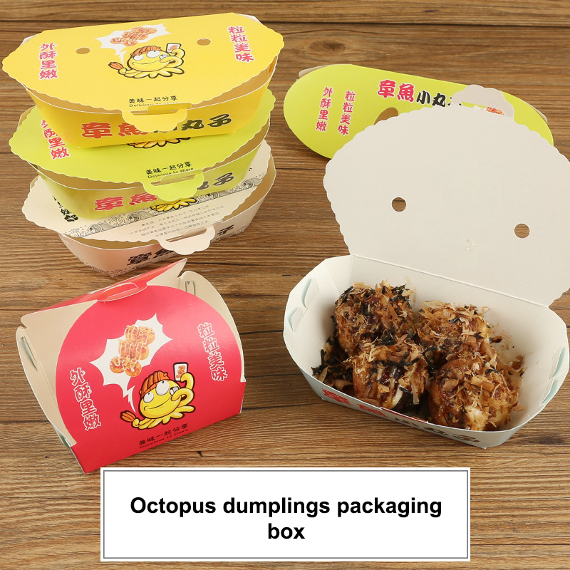 100Pcs Einweg Cartoon Octopus  – Japanese Snacks Bewertung und Preis